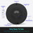 LLR083 20cm Diameter Multifunction LED Digital Wall Clock with Temperature Date Week Display - White - 7