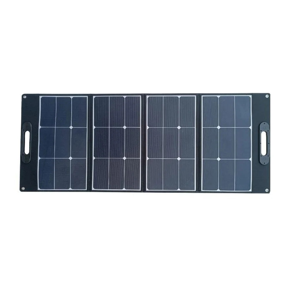 EYONGPV EYF100-18SP4 Solar Panel Charger for Smartphones 100W Super Fast Charge Foldable Outdoor Power - Black - 1