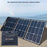 EYONGPV EYF100-18SP4 Solar Panel Charger for Smartphones 100W Super Fast Charge Foldable Outdoor Power - Black - 3