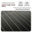 EYONGPV EYF200-18SP4 Solar Panel 200W Foldable Outdoor Power Charger for RV Camping Travel Emergency Use - Black - 2