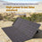 EYONGPV 400W Foldable Solar Panel Monocrystalline Portable RV Camping Travel Emergency Outdoor Power - Black 18V - 5