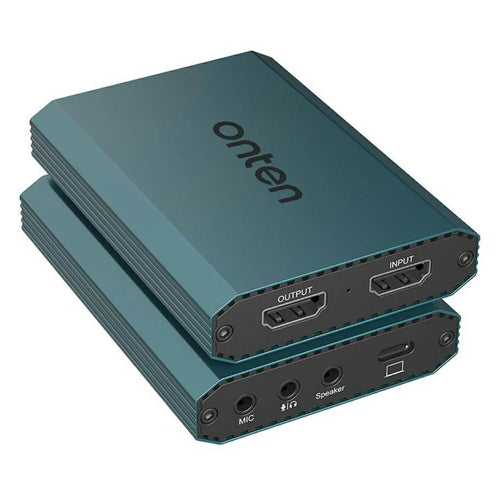 ONTEN OTN-332 4K 30FPS Video Capture Card HD Input Output 3.5mm Audio Input Output Adapter - 1