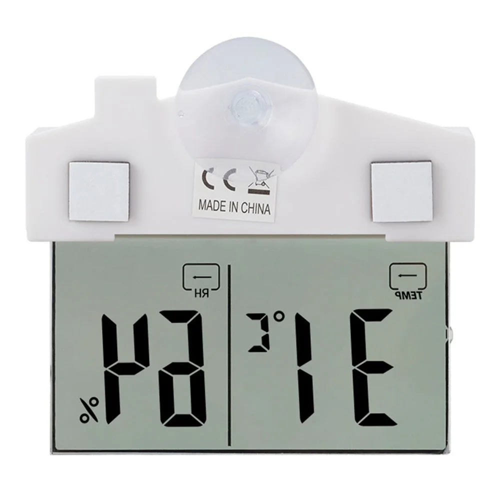 TS-H220 Digital Hygrometer Thermometer with Suction Cup Multifunction Temperature Humidity Monitor - 2