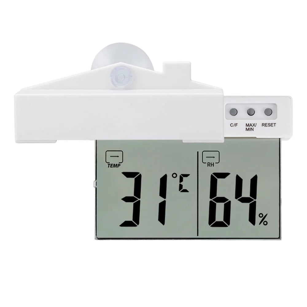 TS-H220 Digital Hygrometer Thermometer with Suction Cup Multifunction Temperature Humidity Monitor - 3