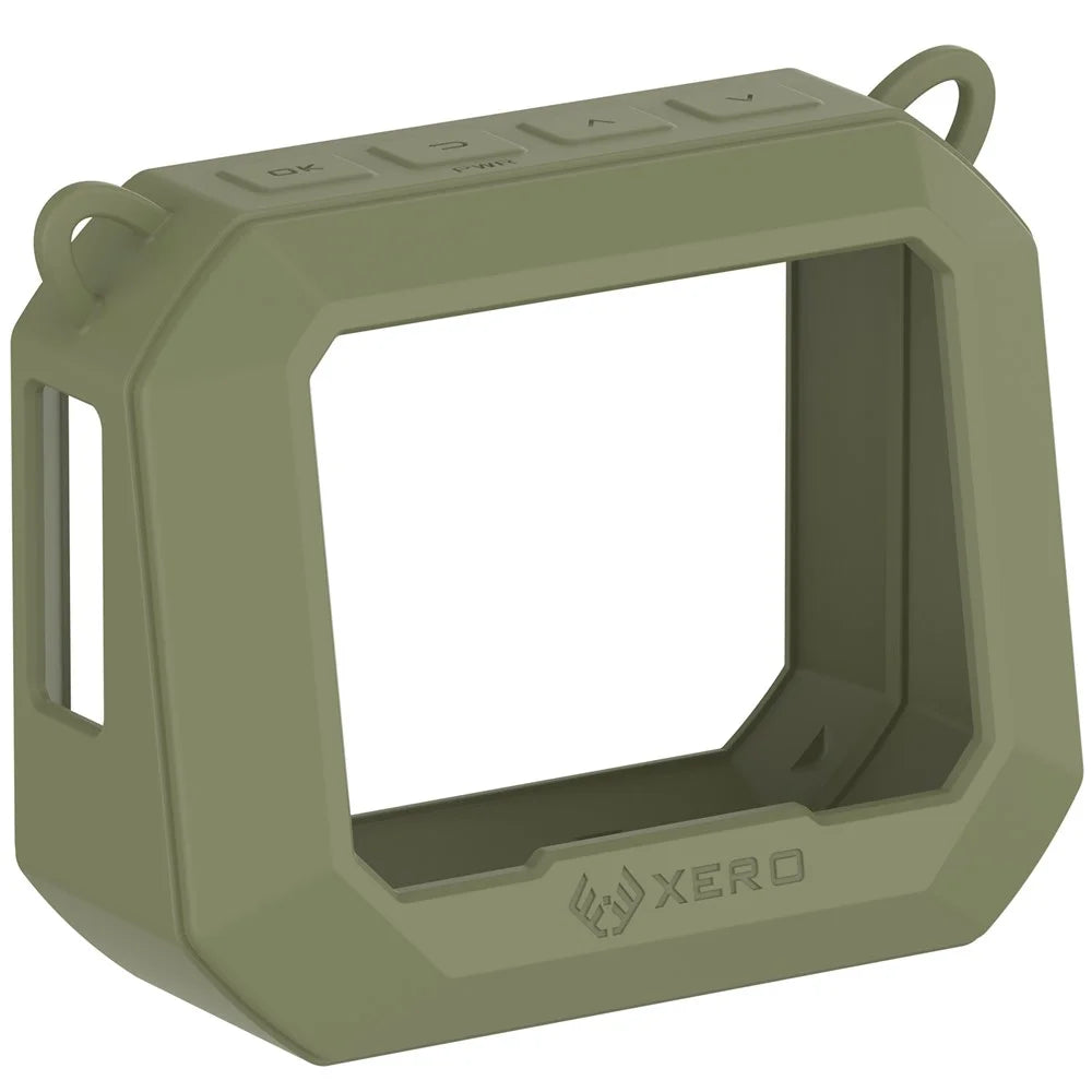 For Garmin Xero C1 Pro Silicone Case Chronograph Protective Cover - Army Green - 1