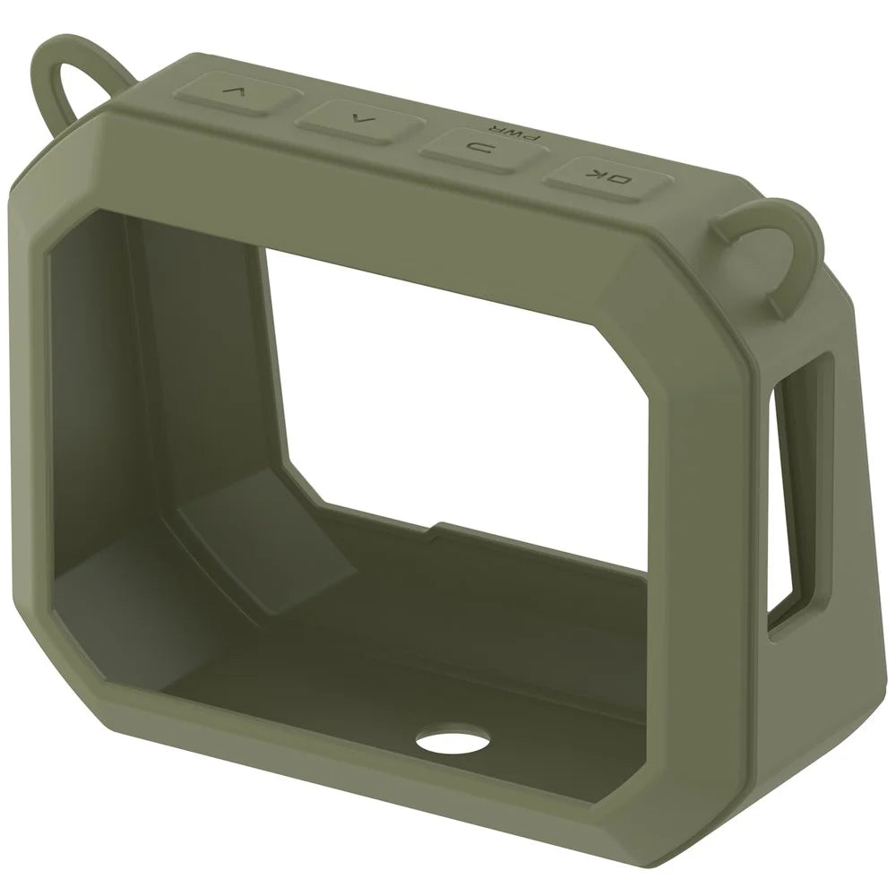 For Garmin Xero C1 Pro Silicone Case Chronograph Protective Cover - Army Green - 7