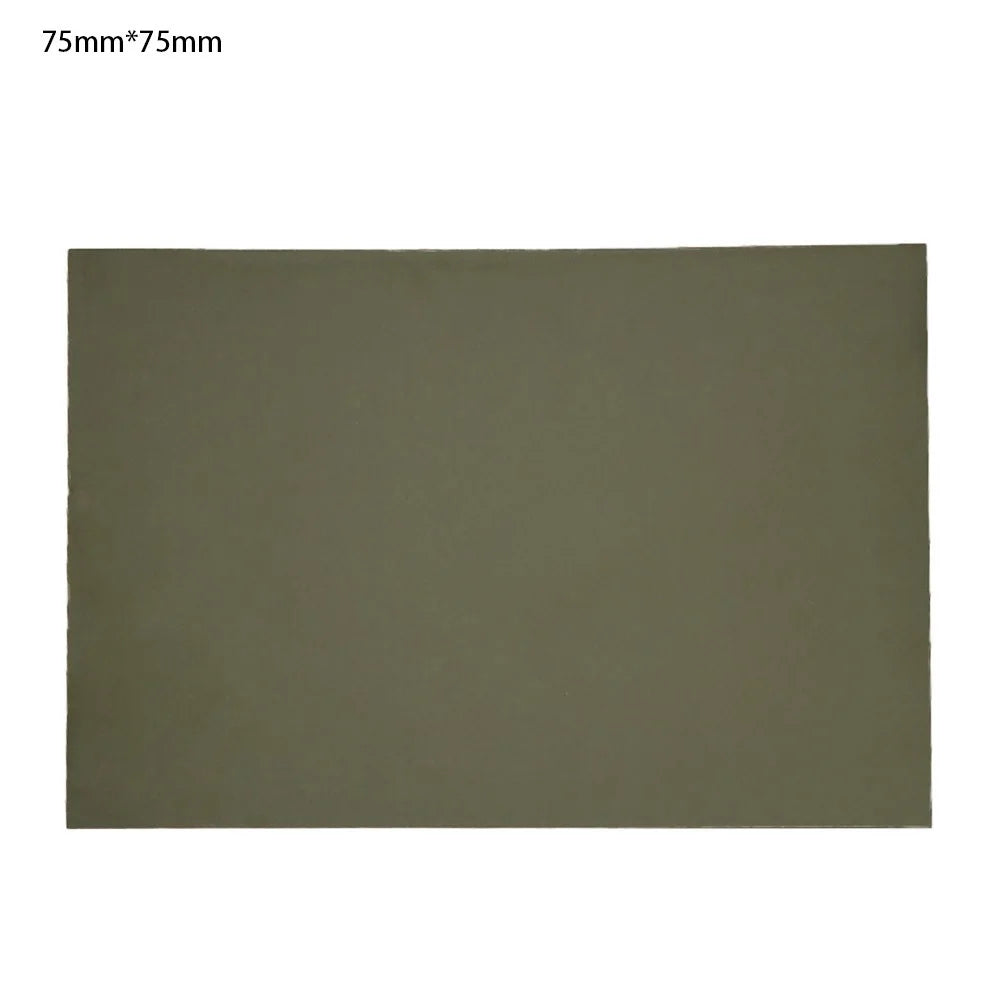 Magnetic Field Viewer Viewing Film 75mm x 75mm Card Magnet Detector Pattern Display - 1