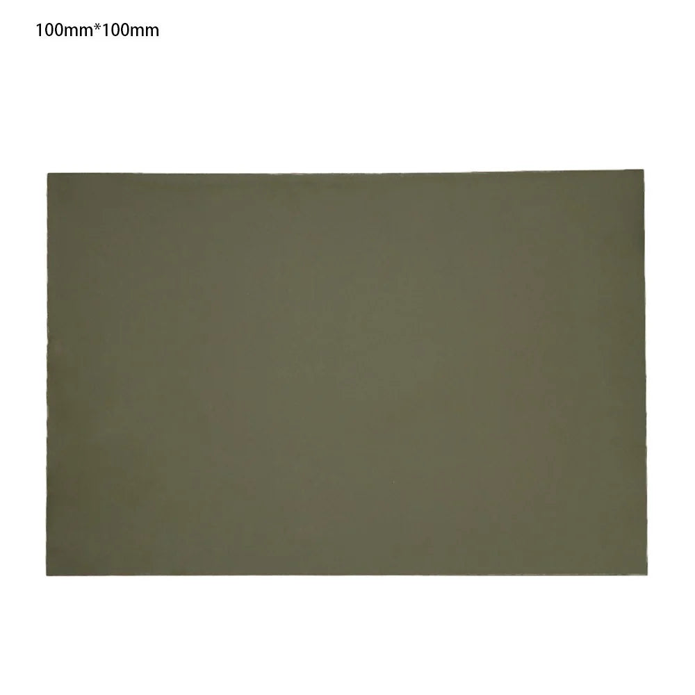 Magnetic Field Viewer Viewing Film 100mm x 100mm Card Magnet Detector Pattern Display - 1