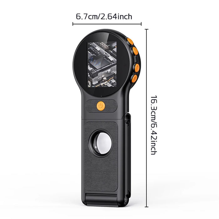 379 Handheld 500X Magnification HD Digital Microscope for Children Science Experiments Repair Soldering - 6