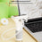 375 2 Inch IPS Screen 1000x Magnification Handheld Digital Microscope with LED Light for Children - Yellow - 7