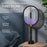 XQN-898 3 in 1 Electric Mosquito Swatter Killer LED Light USB Rechargeable Mosquito Insect Racket Trap Fly Bug Zapper - 4