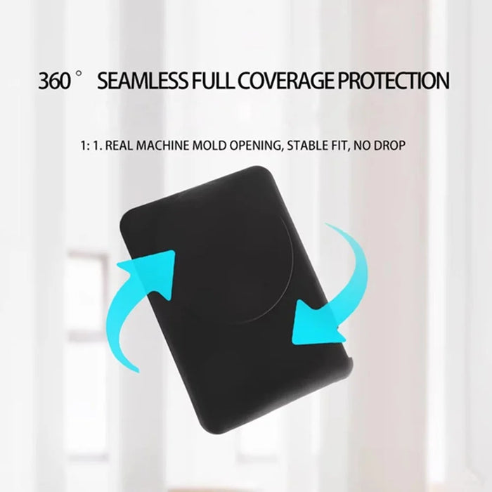For OPPO MPBV01 Power Bank Silicone Case Ultra Thin Protective Cover - Black - 2