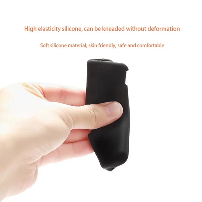 For OPPO MPBV01 Power Bank Silicone Case Ultra Thin Protective Cover - Black - 4
