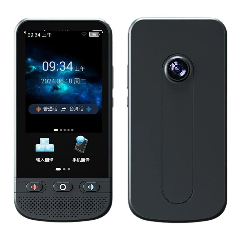 T7pro 1+8GB 4 Inch Smart Voice Translator Device Accurate Translation Photo Language Interpreter - 1