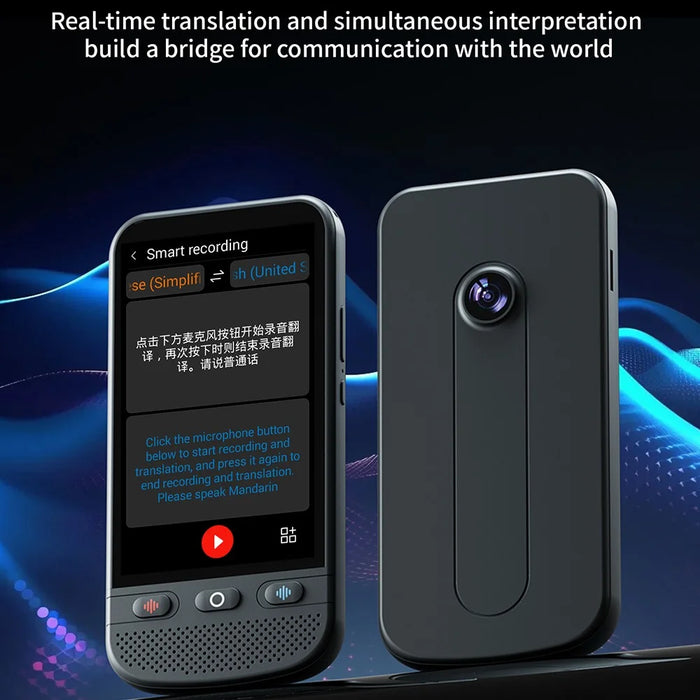 T7pro 1+8GB 4 Inch Smart Voice Translator Device Accurate Translation Photo Language Interpreter - 6
