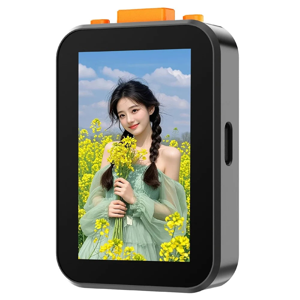 X40H Mini 2 Inch Screen Selfie Screen Mirroring Device Bluetooth-Compatible Photo Capture Device with Sound - 1