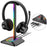 NEW BEE Z8 RGB Light Headphone Stand with USB + Type-C Expansion Hub Gaming Headset Holder Display Rack - Black - 4