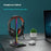 NEW BEE Z8 RGB Light Headphone Stand with USB + Type-C Expansion Hub Gaming Headset Holder Display Rack - Black - 7