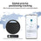 Tag13 Item Finder Eco-Friendly Smart Tracker Bluetooth-Compatible Anti-Lost Device for Google Android Only - Black - 2