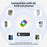 Tag13 Item Finder Eco-Friendly Smart Tracker Bluetooth-Compatible Anti-Lost Device for Google Android Only - Black - 6