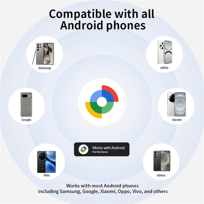 Tag13 Item Finder Eco-Friendly Smart Tracker Bluetooth-Compatible Anti-Lost Device for Google Android Only - Black - 6