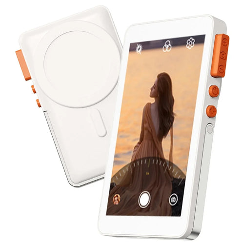X40F 8 in 1 Ultra Version Multifunctional Phone Selfie Live Streaming Screen Mirroring Device - White - 1