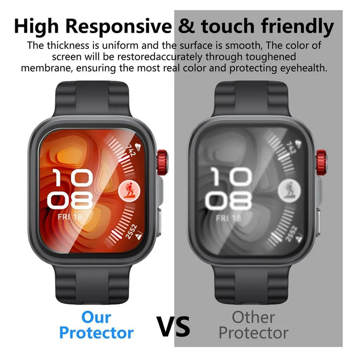 3Pcs For Huawei Watch Fit 4 Pro TPU Watch Screen Protector 3D Edge Anti Scratch Hydrogel Film - 3