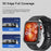 3Pcs For Huawei Watch Fit 4 Pro TPU Watch Screen Protector 3D Edge Anti Scratch Hydrogel Film - 4