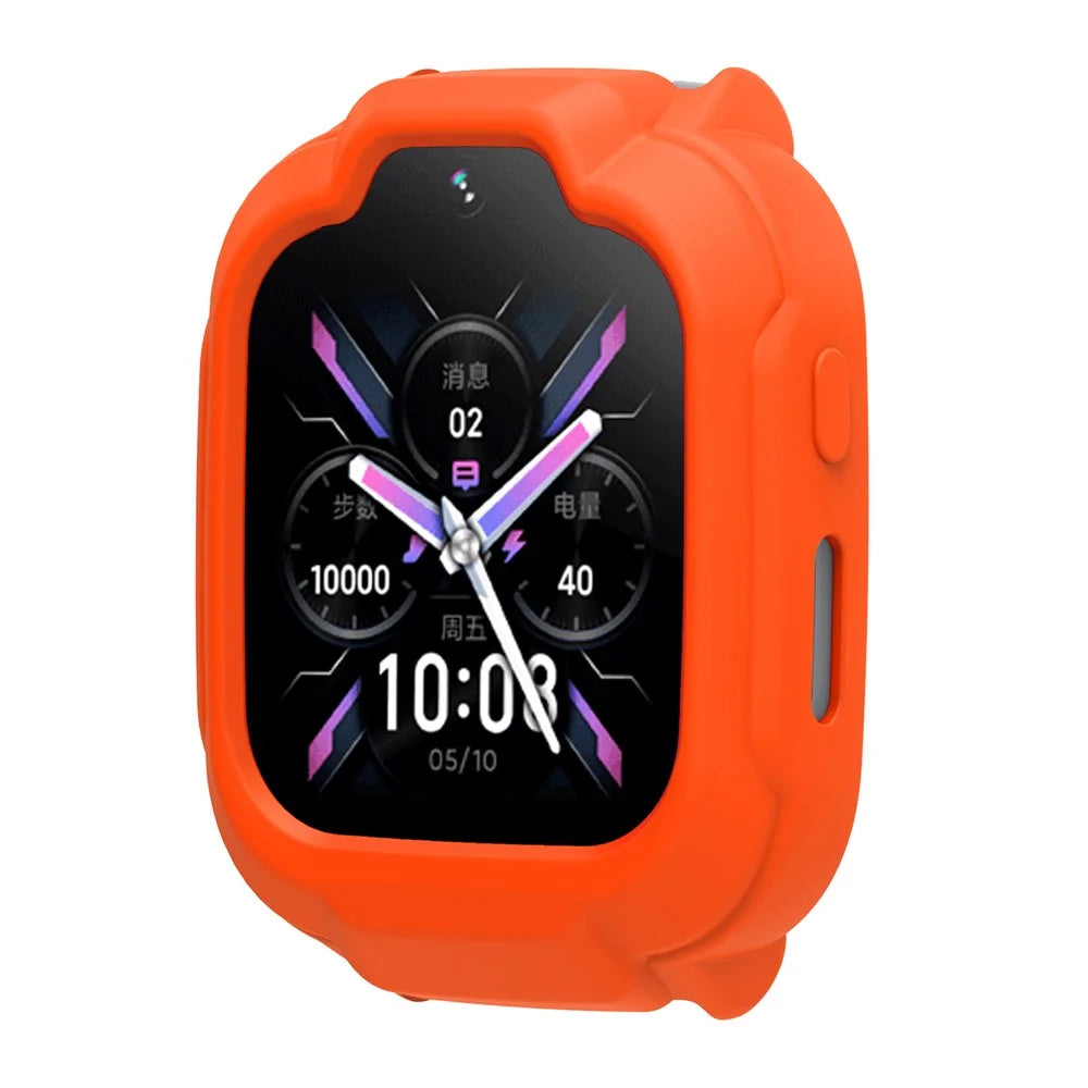 For Xiaomi Redmi Kids Watch Protective Case Soft Silicone Cover - Orange - 1