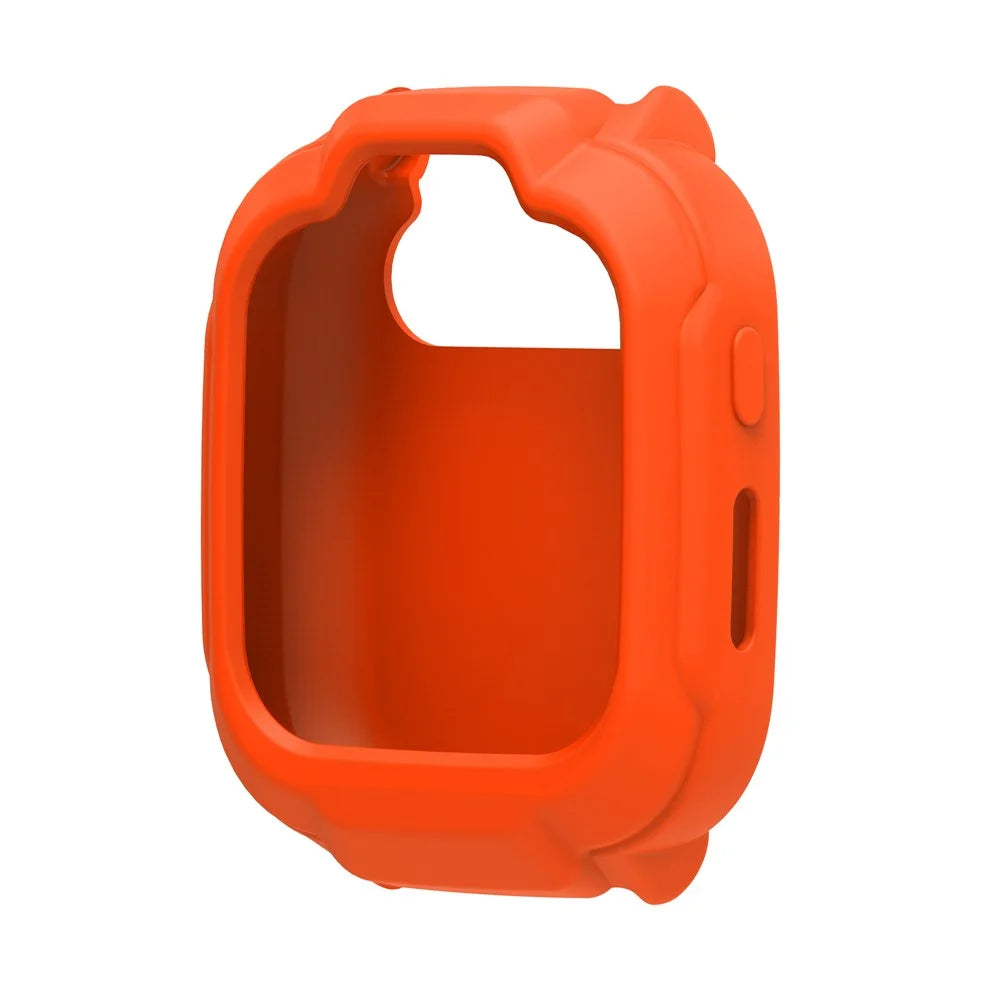 For Xiaomi Redmi Kids Watch Protective Case Soft Silicone Cover - Orange - 2