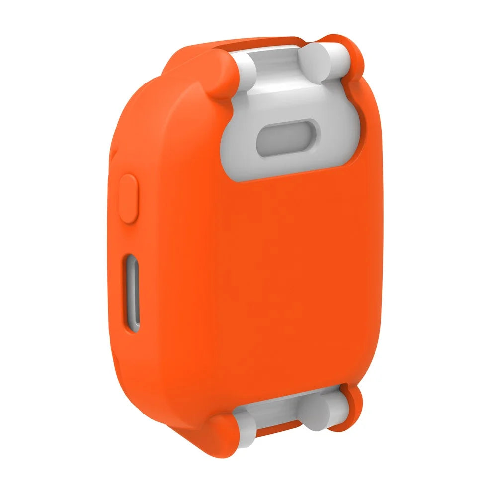For Xiaomi Redmi Kids Watch Protective Case Soft Silicone Cover - Orange - 4