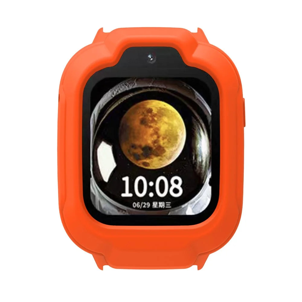 For Xiaomi Redmi Kids Watch Protective Case Soft Silicone Cover - Orange - 5