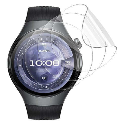3Pcs For Huawei Watch 5 46mm TPU Watch Screen Protector Anti Scratch HD Clear Hydrogel Film - 1