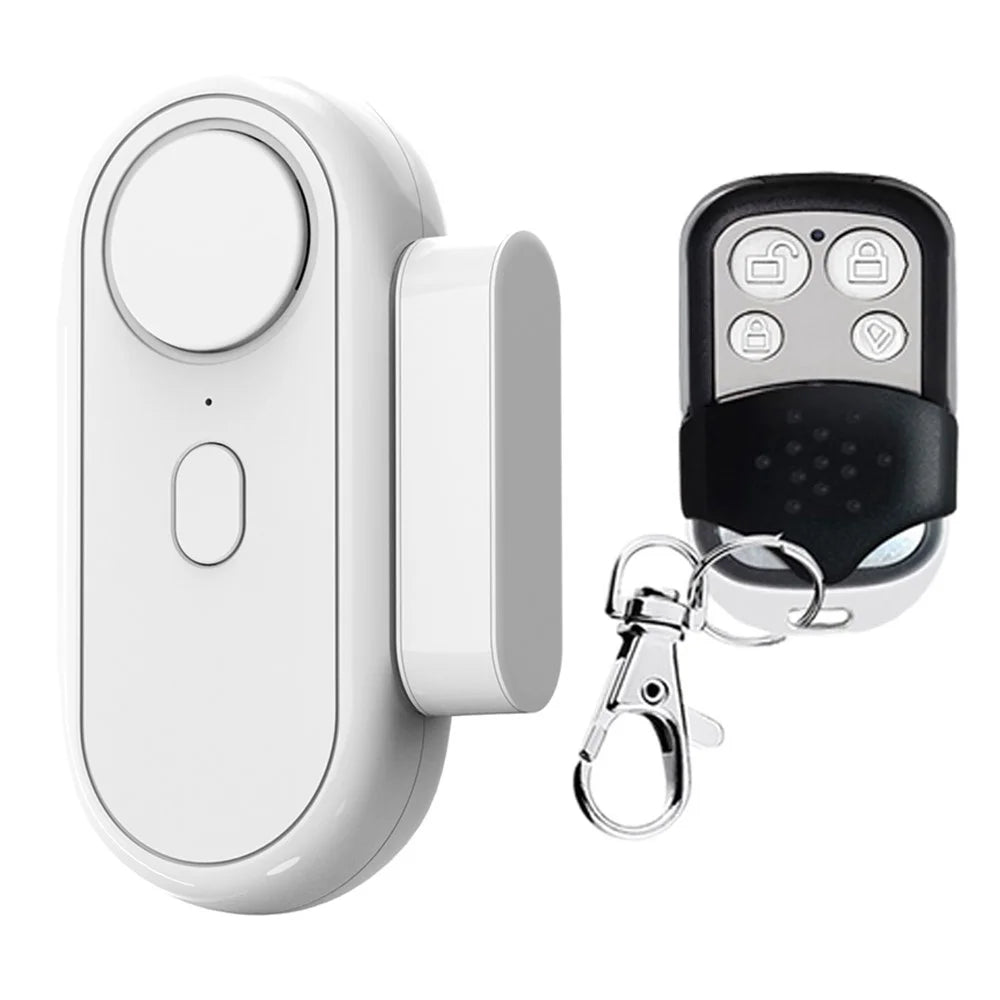 Door Sensor Alarm High Decibel Windows Doors Anti-Theft Security System with Remote Control - 1