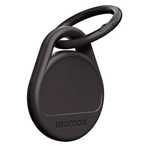 MOMAX Pinpop Duo Keychain Smart Tracker Bluetooth-Compatible Key Finder for iOS / Android - Black - 1