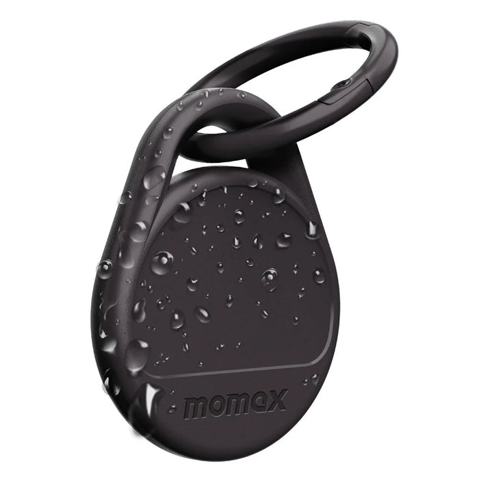 MOMAX Pinpop Duo Keychain Smart Tracker Bluetooth-Compatible Key Finder for iOS / Android - Black - 4