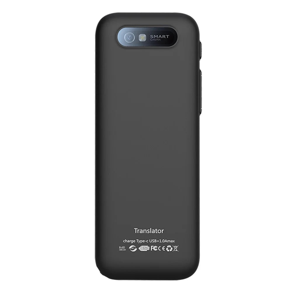 T16 134 Languages Online Translator 2.4 Inch WiFi Smart Voice Translator Photo Translation Device, 1+8GB - 4