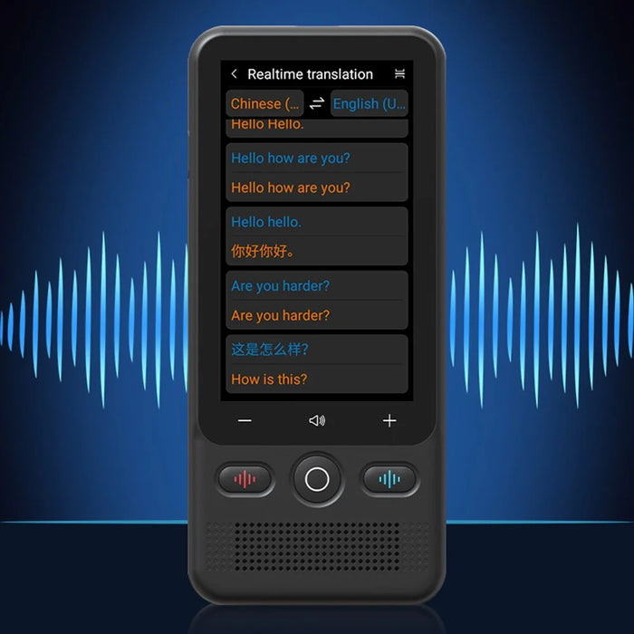 T18 3 Inch HD Screen 138 Languages Smart Voice Translator Online / Offline Photo Translation Device, 1+16GB - 4