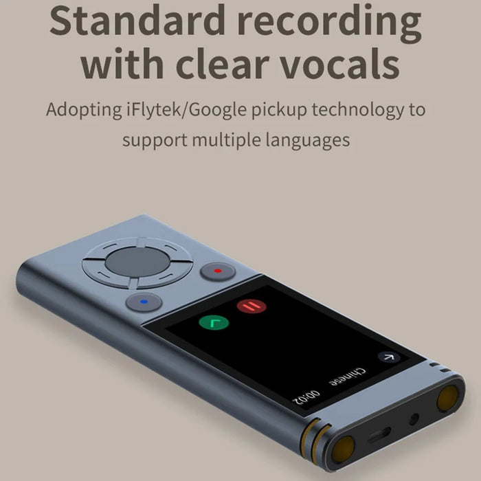 C3 3 Inch Smart Voice Translator 138 Languages Online / Offline Photo Translation Device, 1+16GB - 3