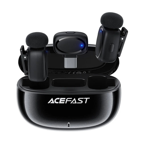 ACEFAST R2 Wireless Lavalier Microphones Omnidirectional Pickup For Recording  /  Interviews - 1