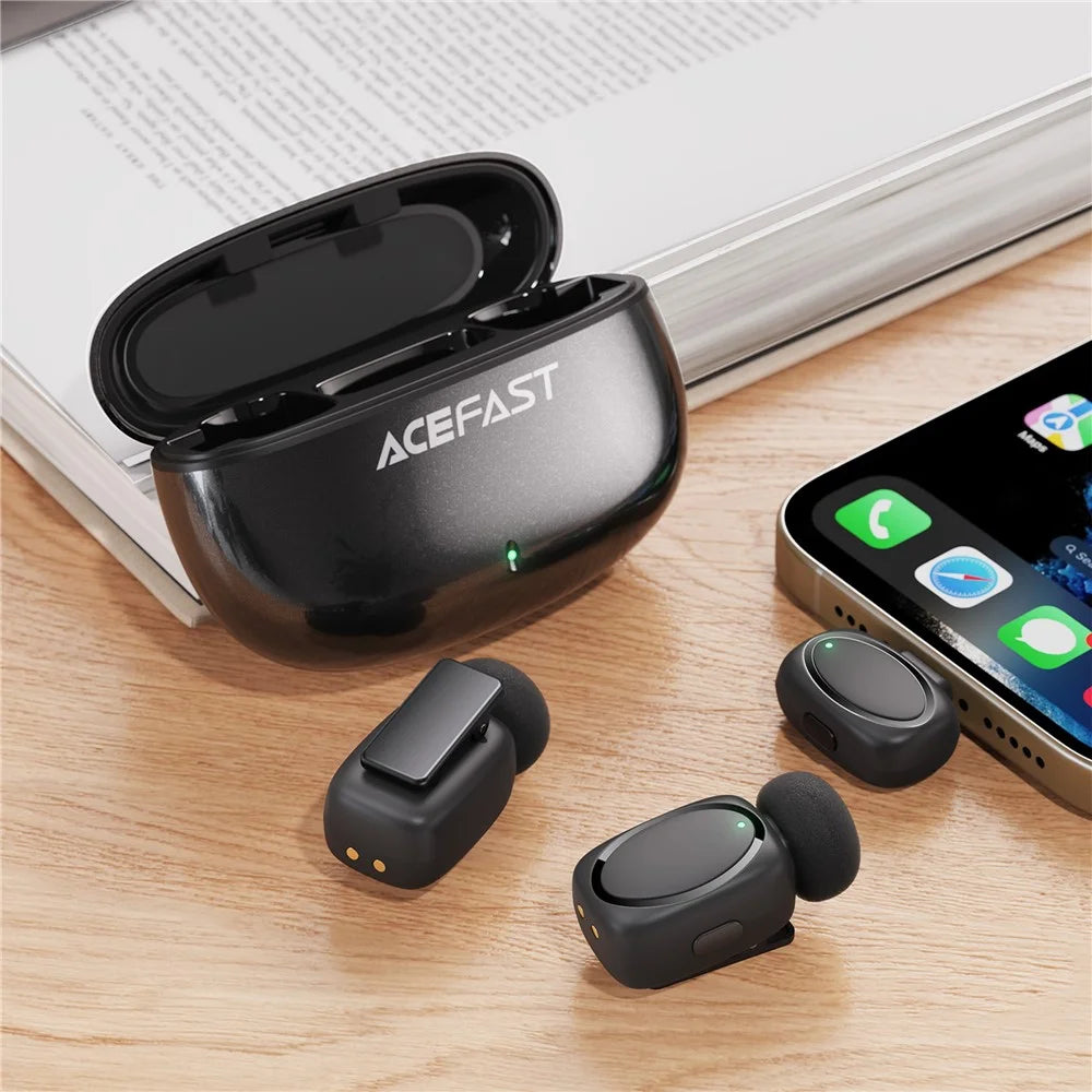 ACEFAST R2 Wireless Lavalier Microphones Omnidirectional Pickup For Recording  /  Interviews - 3