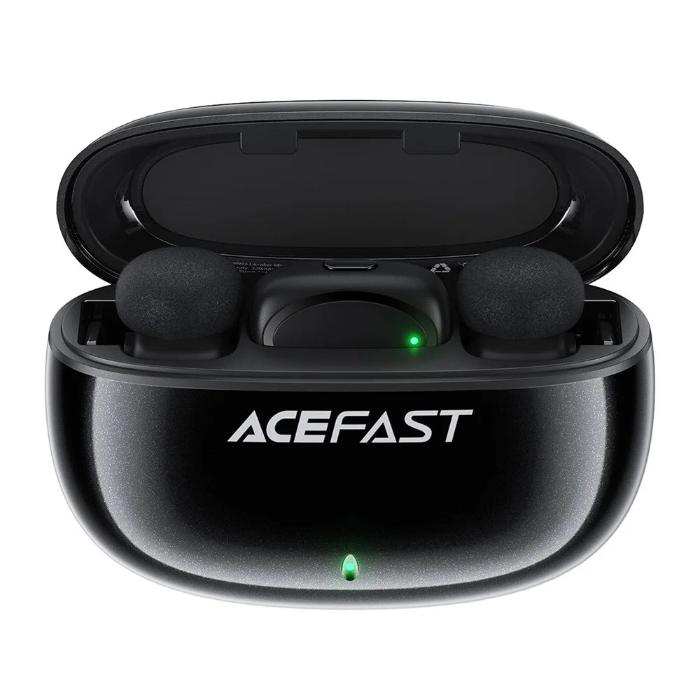 ACEFAST R2 Wireless Lavalier Microphones Omnidirectional Pickup For Recording  /  Interviews - 4