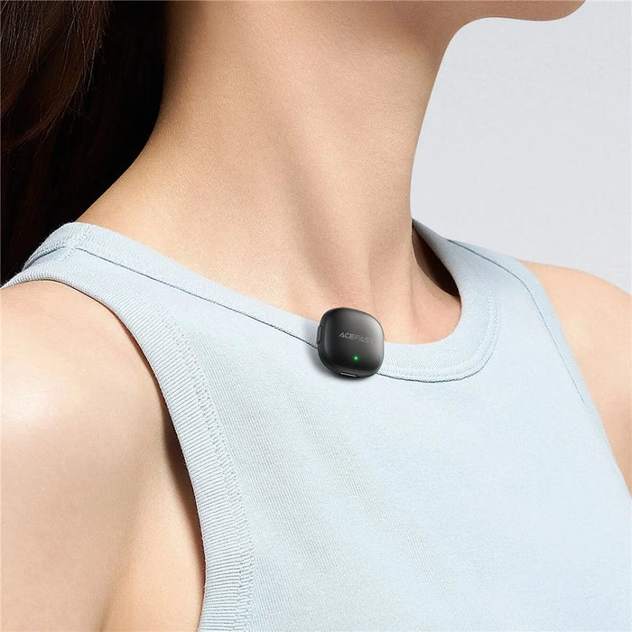 ACEFAST R1 Wireless Lavalier Microphone 360° Omnidirectional Deep AI Noise Cancellation Microphone - 3