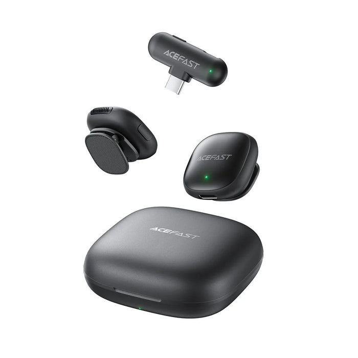 ACEFAST R1 Wireless Lavalier Microphone 360° Omnidirectional Deep AI Noise Cancellation Microphone - 7