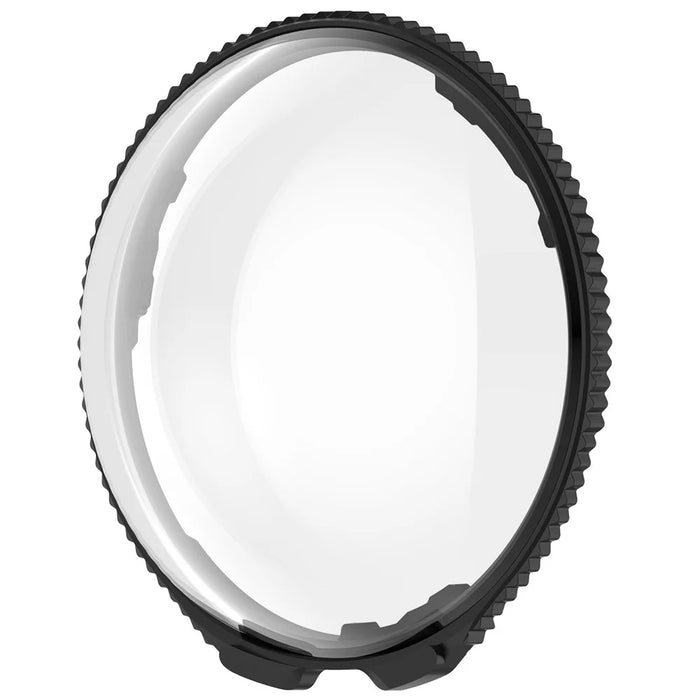 2PCS Lens Guards for Insta360 X4 Action Camera Clear Case PC Protective Lens Cover - Black - 4