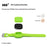 For Tile Mate (2024) Silicone Case Waterproof Adjustable Children Wrist Band Smart Tracker Watch Strap - Red - 5