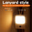 WD-005 Smart Motion Sensor Night Light Wireless Magnetic Round LED Lamp for Cabinet / Stairs / Hallway Wall Light - White - 5