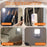 WD-005 Smart Motion Sensor Night Light Wireless Magnetic Round LED Lamp for Cabinet / Stairs / Hallway Wall Light - White - 6