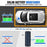 XXP335-125B 6W Polycrystalline Silicon Solar Panel 12V Car Battery Charger Maintainer with USB and DC Output - 5