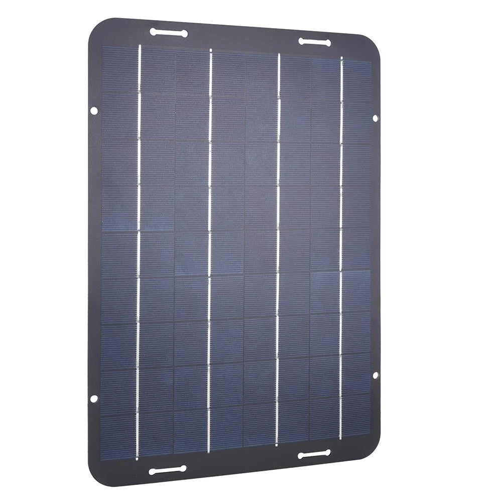 XXP330-230B For Car Battery Polycrystalline Silicon Solar Panel 12W Semi Flexible Maintainer with USB and DC Output - 3